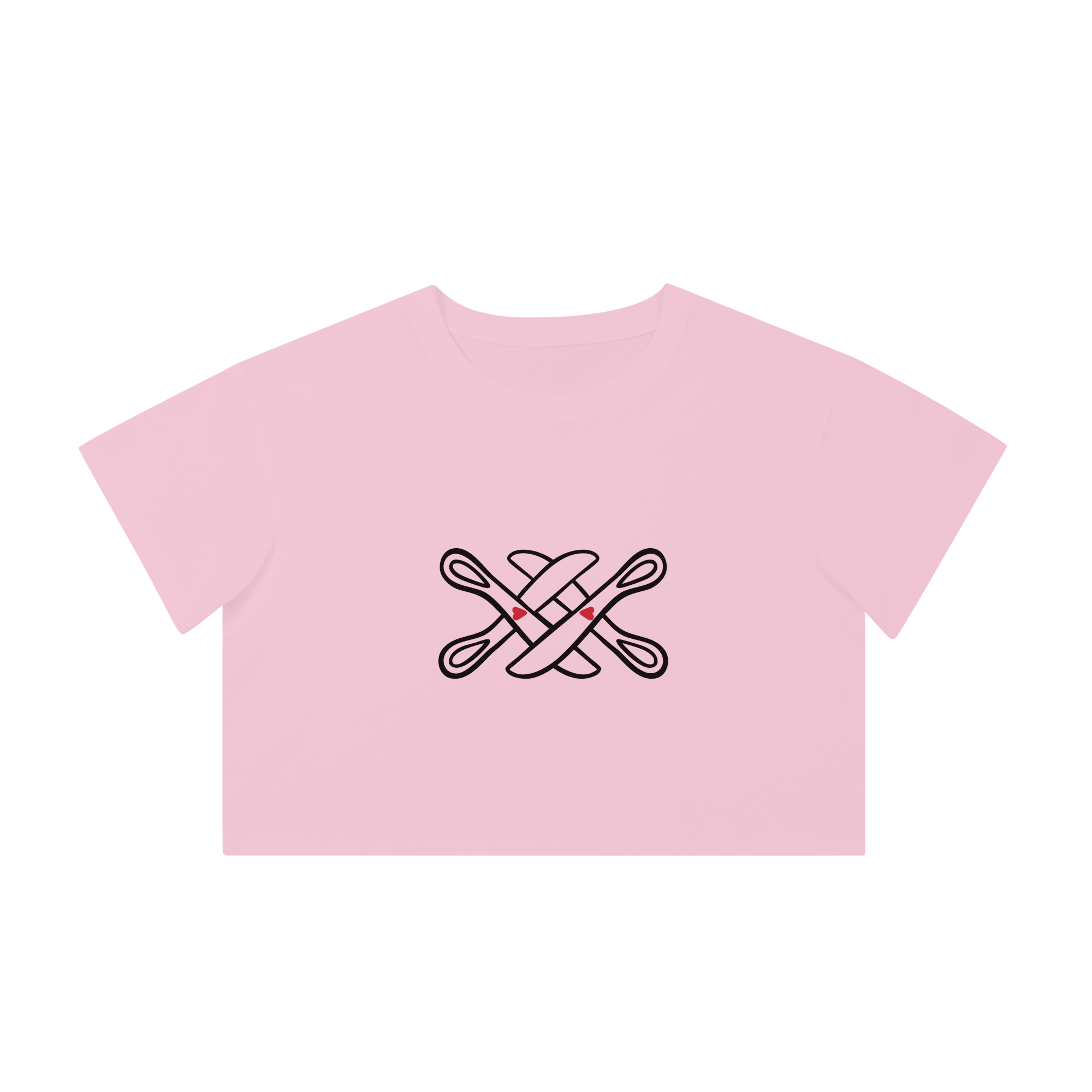 Scissors club - Women's Crop Tee