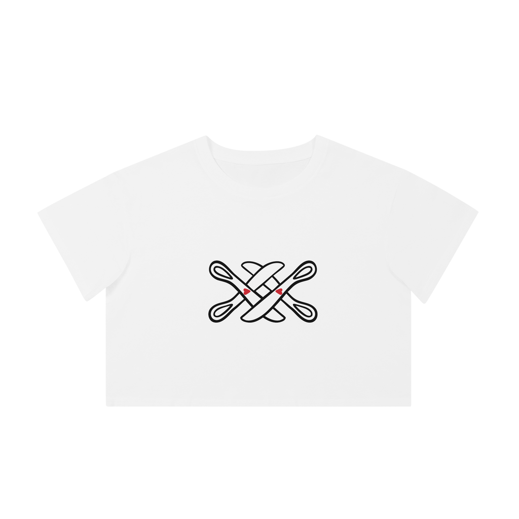 Scissors club - Women's Crop Tee
