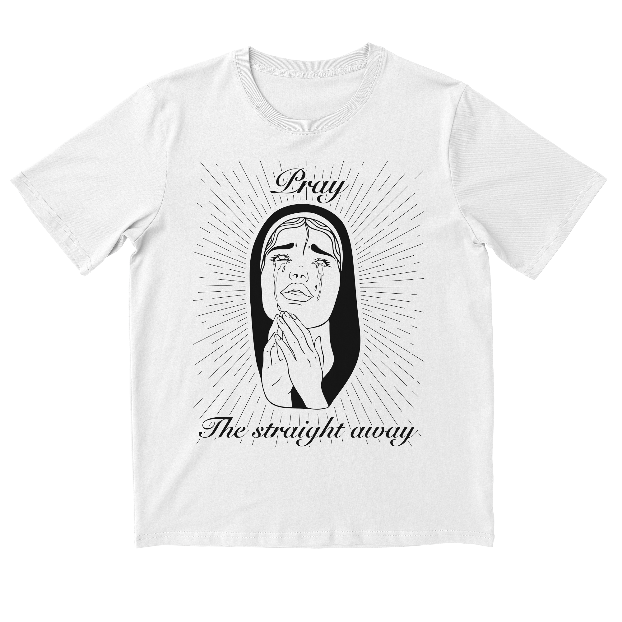 Pray the straight away! - Premium Relaxed Tee