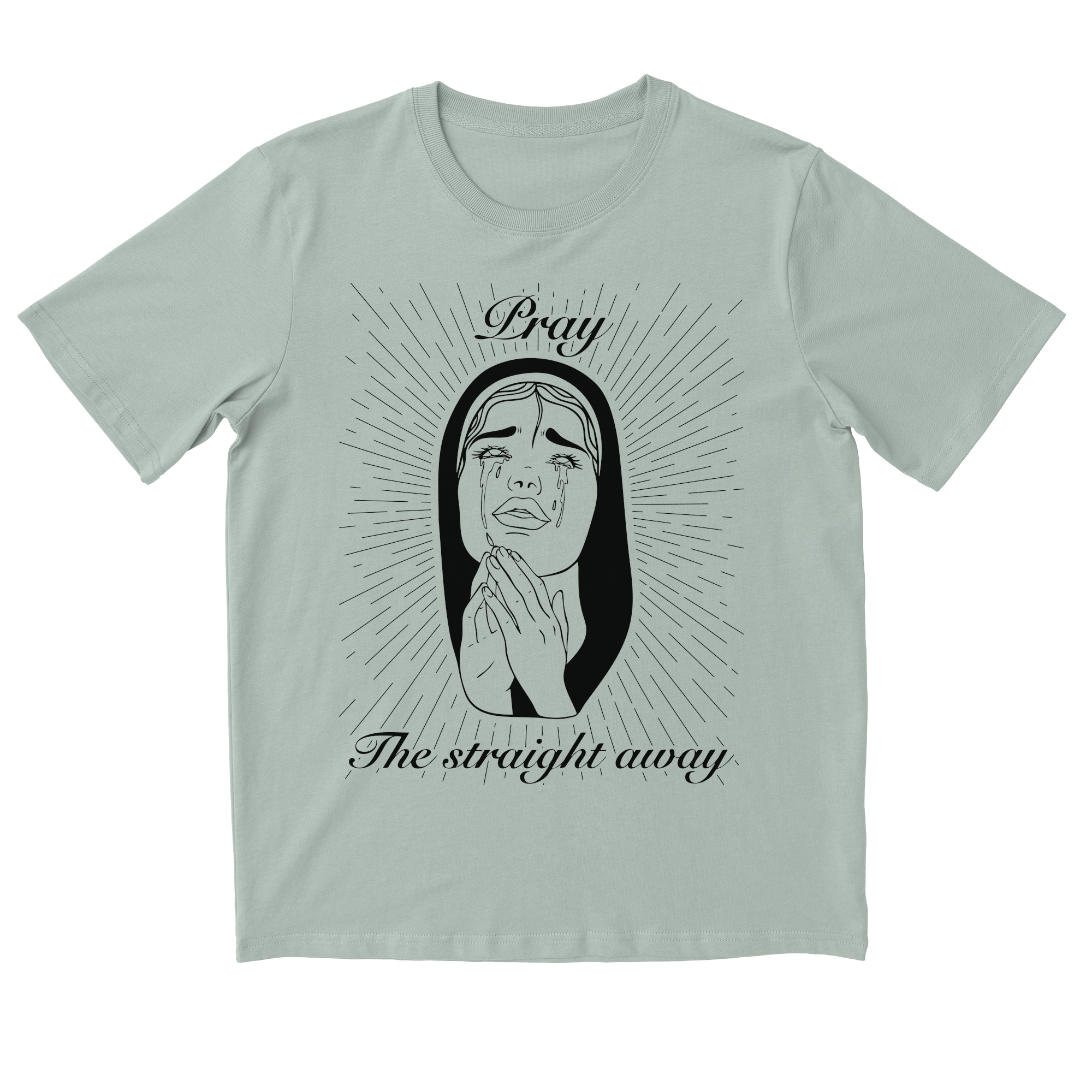 Pray the straight away! - Premium Relaxed Tee