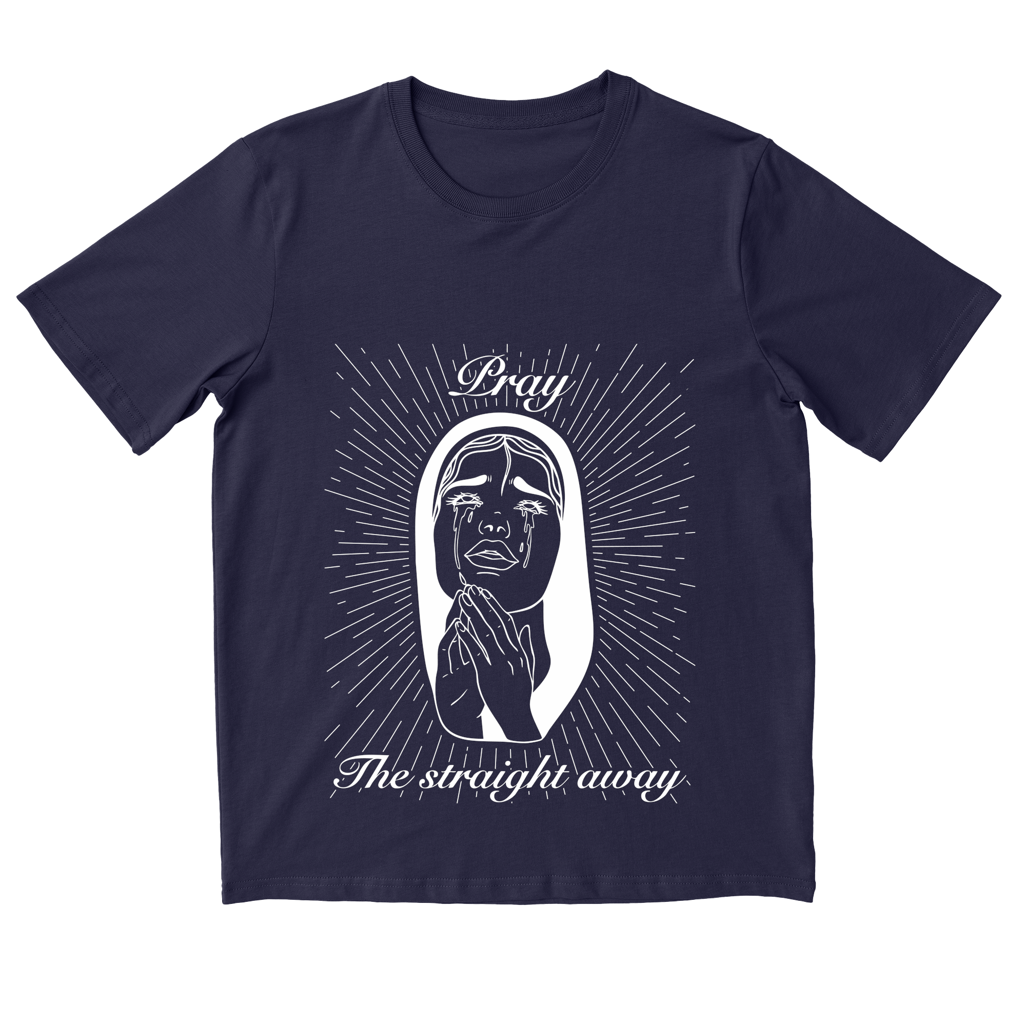 Pray the straight away! - Premium Relaxed Tee